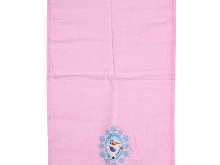 NEW WHOLESALE FROZEN HAND TOWEL PINK W  SNOWMAN SOLD BY CASE Online Hot Sale