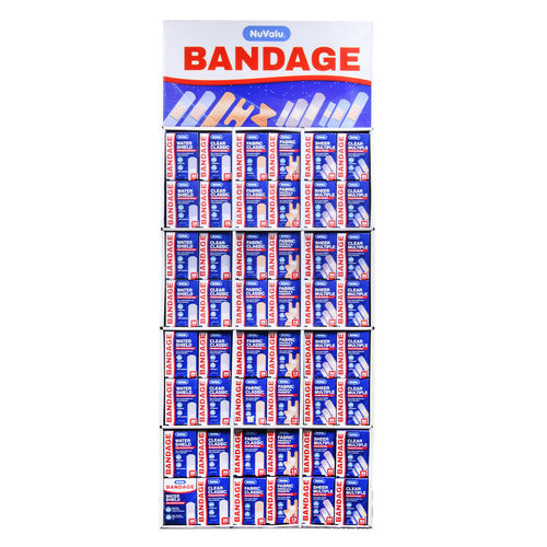 WHOLESALE NUVALU BANDAGES DISPLAY 6 ASST SOLD BY CASE Fashion