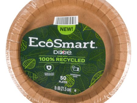 NEW WHOLESALE PAPER PLATE DIXIE ECO-SMART 8.5 50CT SOLD BY CASE Online Hot Sale