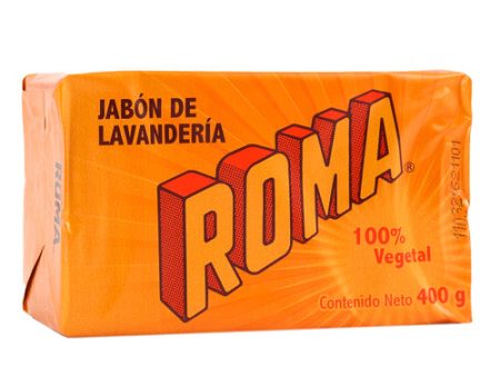 WHOLESALE ROMA LAUNDRY SOAP BAR 14.11 OZ (400 GR) SOLD BY CASE Cheap