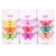 NEW WHOLESALE HAIR JAW  MEDIUM BUTTERFLY CLIP ASST COLORS SOLD BY CASE For Discount