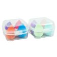 WHOLESALE BEAUTY BLENDER 4CT WITH HOLDER BOX SOLD BY CASE on Sale