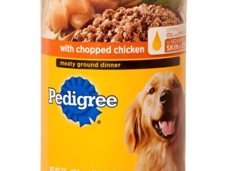 WHOLESALE PEDIGREE 13.2 OZ W CHOPPED CHICKEN SOLD BY CASE Discount