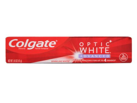 NEW WHOLESALE COLGATE OPTIC WHITE TOOTHPASTE TRAVEL SIZE 1.45 OZ SOLD BY CASE For Cheap