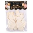 NEW WHOLESALE PARTY BALLOONS WHITE SOLD BY CASE For Discount