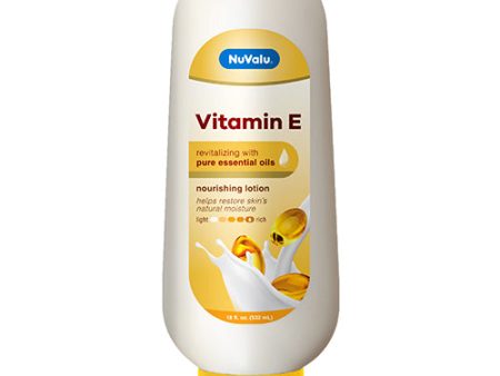 WHOLESALE NUVALU LOTION VITAMIN E 18 OZ SOLD BY CASE Discount