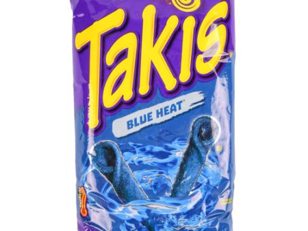 NEW WHOLESALE TAKIS BLUE HEAT TORTILLA CHIPS 9.9-OZ SOLD BY CASE For Sale