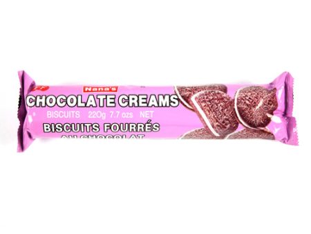 WHOLESALE CHOCOLATE CREAM BISCUITS 220G SOLD BY CASE For Cheap