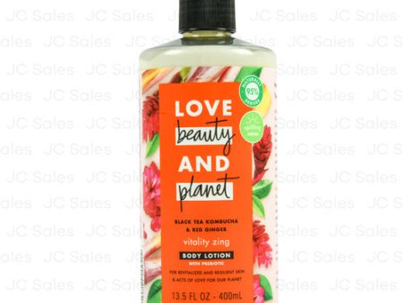 WHOLESALE LOVE BEAUTY LOTION BLACK TEA KAMBUCHA&GINGER 13.5 OZ SOLD BY CASE Fashion