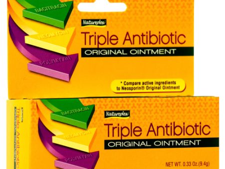 WHOLESALE NATUREPLEX TRIPLE ANTIBIOTIC OINTMENT 0.33 OZ SOLD BY CASE For Sale