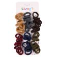 NEW WHOLESALE HAIR BAND SMALL ASST DARK COLORS 48CT SOLD BY CASE For Sale