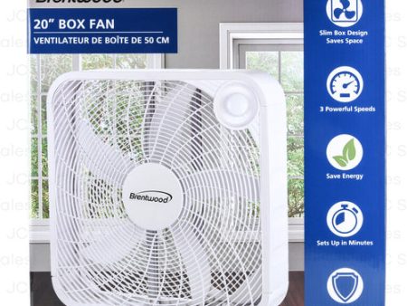 WHOLESALE HS BRENTWOOD 20 HIGH VELOCITY FLOOR FAN SOLD BY CASE Online