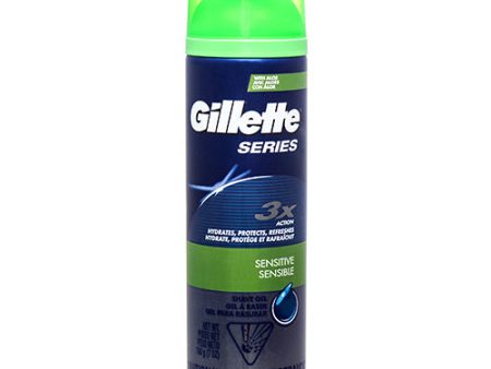 WHOLESALE GILLETTE SERIES SHAVE GEL W ALOE VERA 7 OZ SOLD BY CASE For Sale