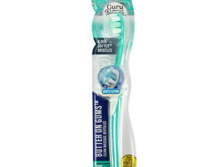 WHOLESALE GURU NANDA BUTTER ON GUMS TOOTHBRUSH EXTRA SOFT SOLD BY CASE Cheap