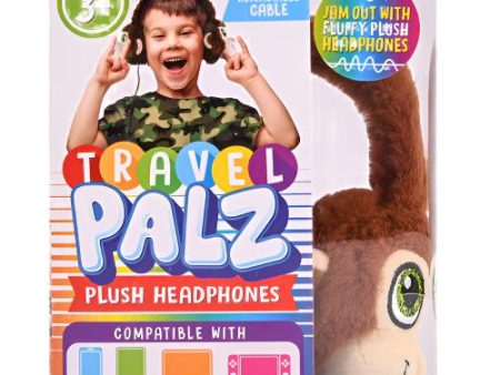 WHOLESALE TRAVEL FLUFFY PLUSH HEADPHONES ASST SOLD BY CASE Online now