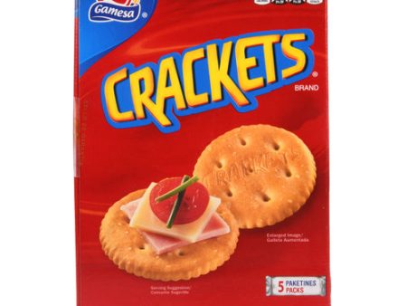 NEW WHOLESALE GAMESA CRAKETS CRAKERS 5 PACKS SOLD BY CASE Sale