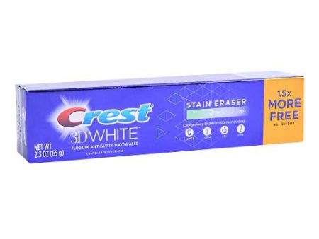 WHOLESALE CREST 3D WHITE STAIN ERASER MINT SPLASH 2.3 OZ SOLD BY CASE Fashion