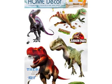 WHOLESALE WALL STICKERS DINOSAUR ASST DEGN SOLD BY CASE Cheap