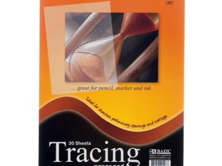 WHOLESALE BAZIC TRACING PAPER 30 SHEET 9 X 12 SOLD BY CASE Fashion