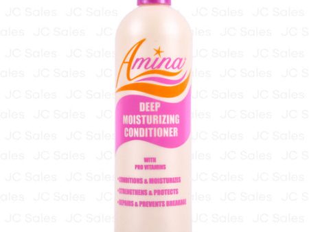 WHOLESALE AMINA DEEP MOISTURIZING CONDITIONER 16 OZ SOLD BY CASE Online Sale