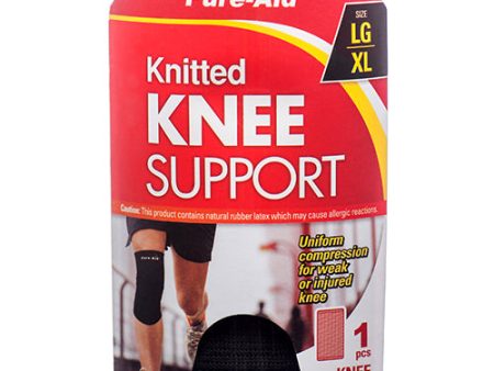 WHOLESALE PURE-AID KNEE SUPPORT 1PC LG XL SOLD BY CASE Discount