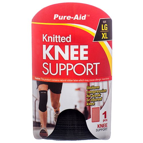 WHOLESALE PURE-AID KNEE SUPPORT 1PC LG XL SOLD BY CASE Discount