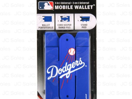 WHOLESALE MLB LOS ANGELES DODGERS 3IN1 MOBILE WALLET SOLD BY CASE For Cheap