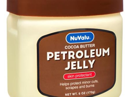 WHOLESALE NUVALU PETROLEUM JELLY COCOA BUTTER 6 OZ SOLD BY CASE Discount