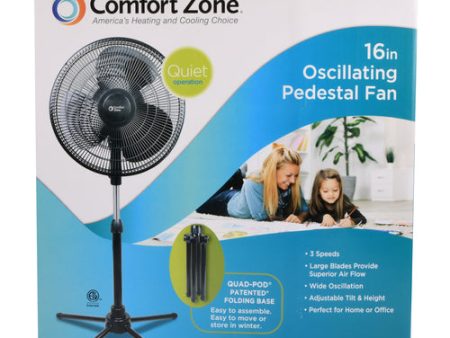 WHOLESALE HS FAN 16 ISCILLATING STANDING FAN 3 SPEED SOLD BY CASE Cheap