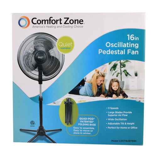 WHOLESALE HS FAN 16 ISCILLATING STANDING FAN 3 SPEED SOLD BY CASE Cheap