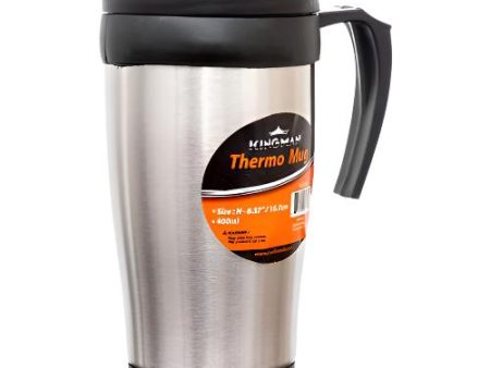 WHOLESALE KINGMAN THERMO MUG 400ML SOLD BY CASE For Sale