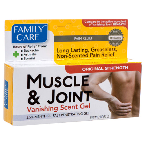 WHOLESALE MUSCLE & JOINT VANISHING GEL 2 OZ SOLD BY CASE For Sale