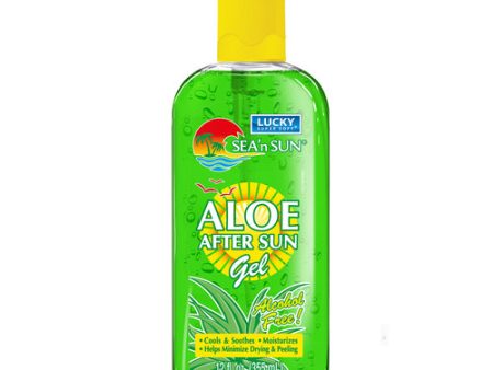 WHOLESALE LUCKY ALOE AFTER SUN GEL 12 OZ SOLD BY CASE For Sale