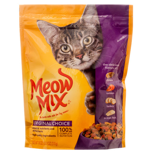 WHOLESALE MEOW MIX ORIGINAL CHOICE SURP18 OZ SOLD BY CASE Online Hot Sale