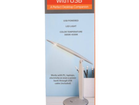 WHOLESALE LED BENDABLE DESK LAMP USB POWERED 12 - 18 SOLD BY CASE Online