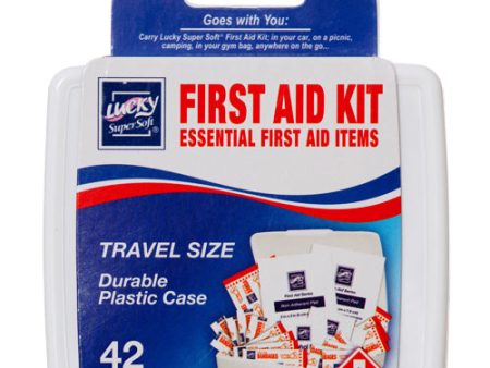 WHOLESALE LUCKY FIRST AID KIT 42 CT SOLD BY CASE Online Sale