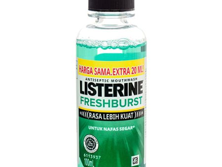 WHOLESALE LISTERINE MOUTHWASH FRESH BURST 100 ML SOLD BY CASE Online now