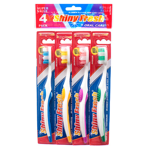 WHOLESALE TOOTHBRUSH 4PC INDIVIDUAL PACK #82112 SOLD BY CASE Supply