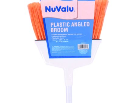 WHOLESALE NUVALU ANGLE BROOM LARGE DELUXE SOLD BY CASE Cheap