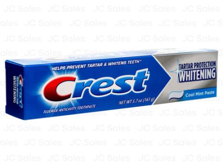 WHOLESALE CREST TOOTHPASTE WHITENING COOL MINT PASTE 5.7 OZ SOLD BY CASE For Cheap