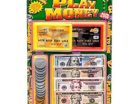 WHOLESALE TOY PLAY MONEY SET W  CHQ & CREDIT CARD SOLD BY CASE Online Hot Sale