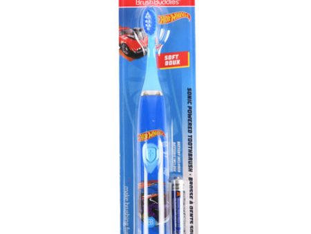 WHOLESALE HOT WHEELS SONIC POWERED TOOTHBRUSH SOFT SOLD BY CASE For Sale