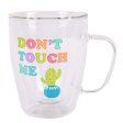 WHOLESALE GIBSON MUG SNARKY CACTUS DONT TOUCH ME 4.75X3.5 SOLD BY CASE Online Hot Sale