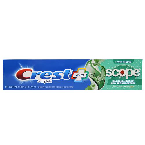 WHOLESALE CREST COMPLETE+ WHITENING W SCOPE 5.4 OZ SOLD BY CASE Cheap