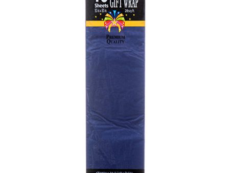 WHOLESALE TISSUE WRAP 10 CT - ROYAL BLUE SOLD BY CASE For Discount