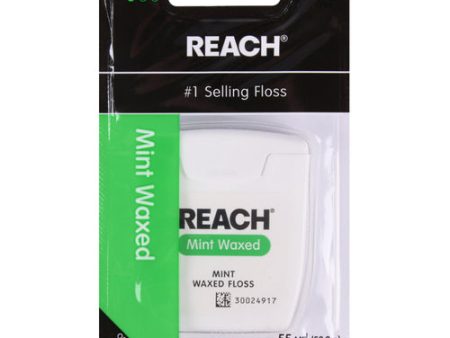 NEW WHOLESALE REACH MINT WAXED FLOSS 55 YD SOLD BY CASE Fashion