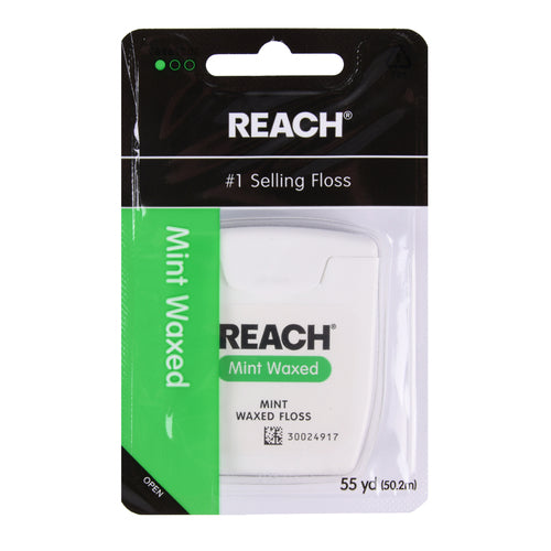 NEW WHOLESALE REACH MINT WAXED FLOSS 55 YD SOLD BY CASE Fashion