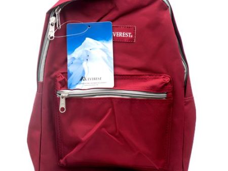 WHOLESALE BACKPACK EVEREST BURGUNDY #1045K SOLD BY CASE on Sale