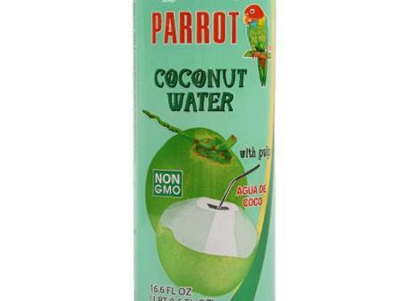 WHOLESALE PARROT COCONUT WATER 16.6 OZ SOLD BY CASE on Sale