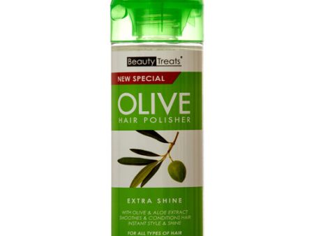 WHOLESALE BEAUTY TREATS HAIR POLISHER OLIVE 6 OZ SOLD BY CASE For Cheap